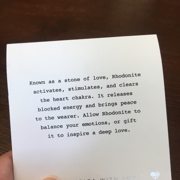 Alex and ani rhodonite gemstone necklace - Picture 4 of 5